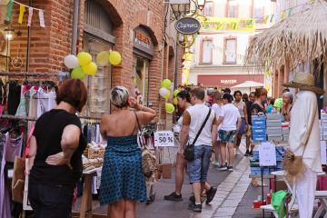 Braderie été 2023 des commerçants du centre-ville