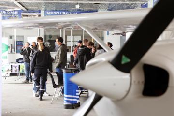 Carrefour des métiers de l'aéronautique et de l'espace aéroclub d'Albi 2023