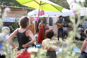 Concert jardin partagé Lapanouse.