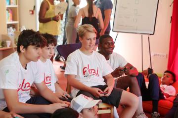 Concours jeux vidéo organisé à la médiathèque de Cantepau par le service jeunesse