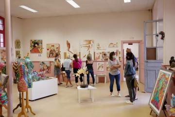 Exposition à l'école Pasteur 