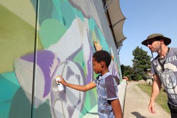 Fresque de Cantepau