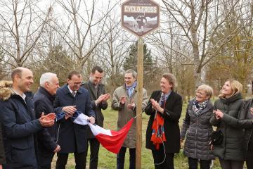 Inauguration de la piste de cyclo-cross de la Plaine des sports et de loisirs de la Guitardié