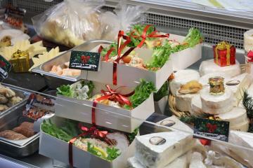 Marché couvert de Noël