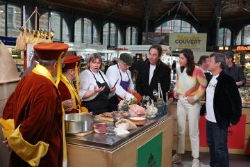 Concours cassoulet avec C8 au Marché couvert