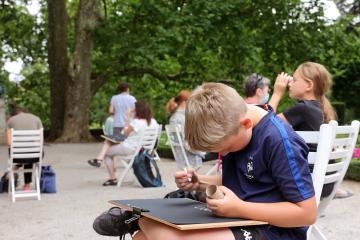 Ateliers de pratique artistique au Parc Rochegude 2021