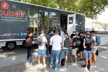 Visite du propulseur à Albi