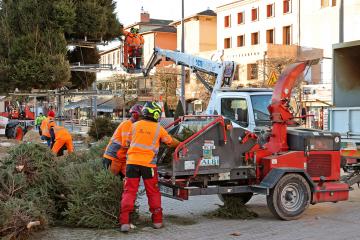 Démontage du sapin