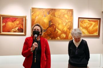 Vernissage de l'exposition Bajenà l'Hôtel Rochegude  
