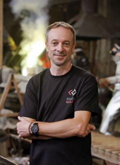 Nicolas Pomarède, directeur de la Nouvelle Fonderie Gillet