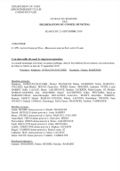 Annexe 3 : Extrait du registre des délibérations du Conseil Municipal