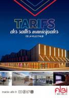 Tarifs des salles municipales
