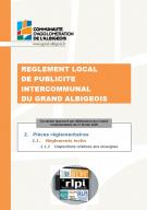 Dispositions relatives aux enseignes