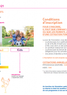 Ecole Municipale des Sports - Bulletin 2021