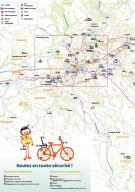Carte - Réseau cyclable d'Albi en 2019