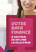 Votre Bafa  financé à 50% par la Ville d'Albi