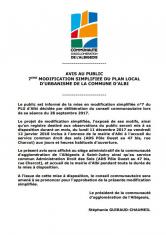 7ème modification du PLU