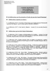 Compte-rendu du conseil municipal - 27 avril 2015