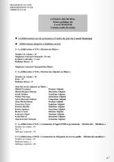 Compte-rendu du conseil municipal - 4 avril 2014