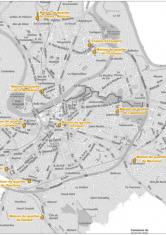 Plan général des maisons de quartier d'Albi