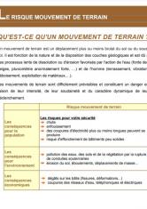 Le D.I.C.R.I.M. - Risque mouvements de terrain 2018