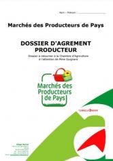 Dossier Agrément producteur