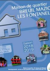 Maison de quartier Breuil saison 2018 2019
