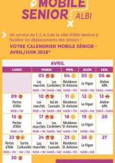 Mobile sénior 2ème trimestre