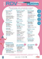 Activités et animations vacances d'hiver à la Maison de quartier-centre social d