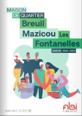 Maison de quartier du Breuil Mazicou Les Fontanelles 2022-2023