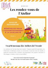 L'Atelier centre social Lapanouse mois de octobre 2020