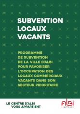 Programme de subvention sur les locaux vacants
