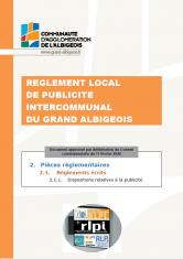 Dispositions relatives à la publicité