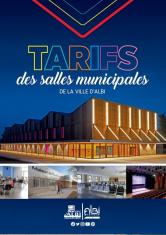 Tarifs des salles municipales ville Albi 2021